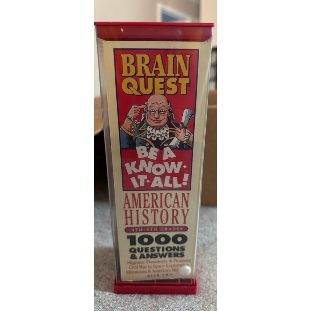 Brain Quest Be a Know-It-All American History 4th - 6th grade (1995)